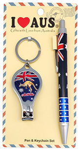 pen and keyring set