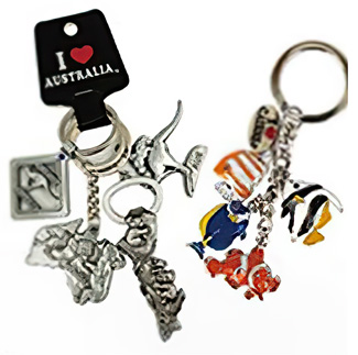 Metal keyring